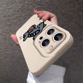 Ốp lưng iPhone hình cá mập silicone lỏng mềm - iP 7/8/X/XS/11/12/13/14/15/16/17/Plus/Pro/Max/Air