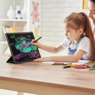 Máy tính bảng viết LCD Trẻ em Bảng vẽ có thể xóa được Doodle Pad Bảo vệ mắt Đồ chơi học tập