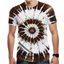 Xoắn Ốc Streak Tie-Dye Áo Nam Thiết Kế 3D Paisley, Phù Hợp Dạo Phố Mùa Hè