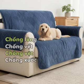 Sofa Cover Co Giãn Slipcover Mềm Thoáng Khí Chống Trơn Trượt Bảo Vệ Nội Thất Nhà Phòng Khách