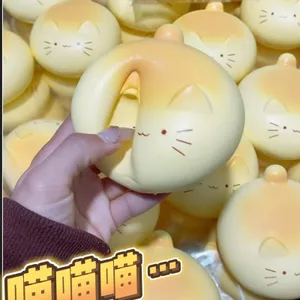 Siêu Ướt Mềm Chậm Rebound hachimi Mèo Lông Bánh Bao Ngón Tay Học Sinh Lớp Làm Việc Pinch 4.28