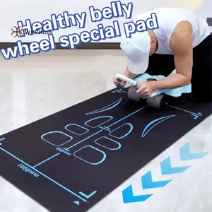Thảm Tập Yoga Chống Trượt với Miếng Lót Khuỷu Tay, Phù Hợp Tái Sử Dụng Cho Tập Thể Dục và Pilates Tại Nhà