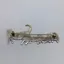 FUJIOU Mèo Dễ Thương Gia Đình Trâm Cài, Trang Sức Thời Trang Vintage Động Vật Pin, Động Vật Trang Sức Bạc Tối Giản Ba Lô Vàng Trâm Khăn