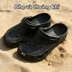 DÉP SỤC NGUYÊN KHỐI SIÊU NHẸ FULL SIZE GIA ĐÌNH MEN SHOES