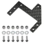 Tấm gắn Servo bằng sợi Carbon cho Tamiya CC01 CC-01 RC Xe nâng cấp các bộ phận phụ kiện