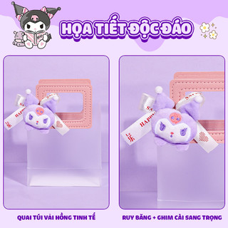Túi Quà Mini Hoạt Hình Tặng Bé Gái Đáng Yêu, Gồm Dây Buộc Tóc Và Dụng Cụ Học Tập Quà Sinh Nhật Văn Phòng Phẩm