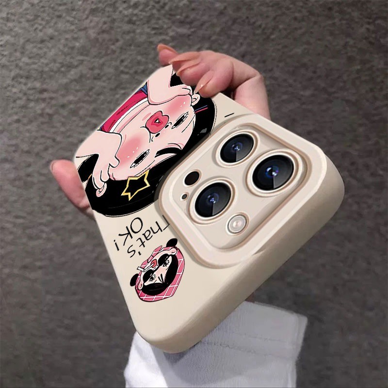 Ốp lưng iPhone Vỏ máy ảnh silicon mềm chống sốc Little Girl - iP 7/8/X/XS/XR/11/12/13/14/15/16/17/Plus/Air/Pro/Max