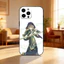 Ốp điện thoại TP-1 S-Silent Witch M-Monica cho iPhone17,16,15,13,12 Plus, Max Soft Silicone Black Cover