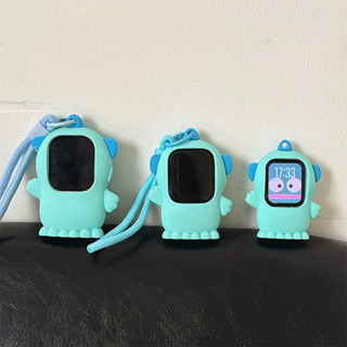 Phim Hoạt Hình Cá Hề Silicon Bảo Vệ Chống Thích Hợp Cho iwatch S11 10 9 8 7 ULTRA 6 5 4 SE 3 2 1 Kích Thước 38mm 40mm41mm42mm44mm45mm46mm49mm