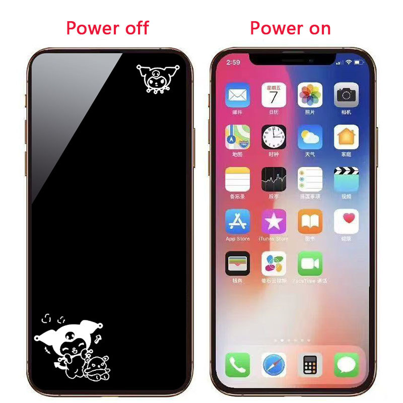 Bảo Vệ Màn Hình Cho iPhone 17 16 15 14 13 Pro max plus Bảo Vệ Toàn Diện Kính Cường Lực Hoạt Hình 6D Shadow 15Pro 15Promax 15Plus 16Pro 16Promax 16Plus 17Pro 17Promax