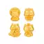 Cát Vương Quốc Hợp Thời Trang Meow Phật Chuyển Hạt Vòng Tay Đính Hạt Phật Series Fortune Mèo Miếng Đệm Hạt Phụ Kiện diy Vòng Tay