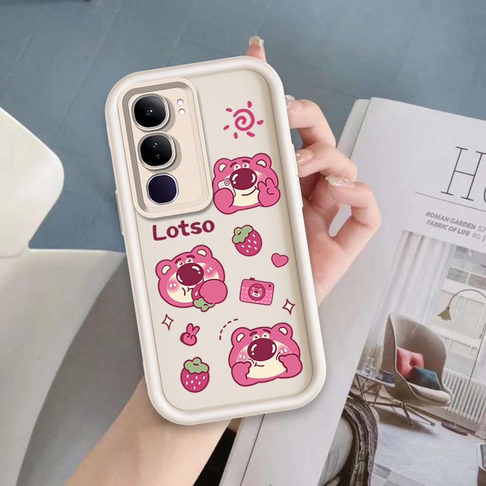 Ốp Lưng Cho VIVO Y19S Pro Y29 4G Hoạt Hình Silicon Mềm Ốp lưng TPU Câu Chuyện Đồ Chơi Lotso Mắt Thiên Thần Ốp Lưng Chống Sốc