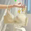 Quần Lót Nữ Vú Nhỏ Tập Hợp Nhìn Lớn Dày Ngực Trên Hỗ Trợ Chống Chảy xệ Không Vòng Thép Bộ Áo Ngực