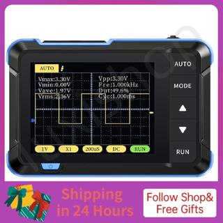 iuxishop Yunseity DSO152 Máy hiện sóng cầm tay kỹ thuật số cầm tay ô tô với màn hình LCD 2,8 inch Tốc độ lấy mẫu 2,5MS / giây Băng thông 200KHz để giảng dạy sửa chữa (Tiêu chuẩn DSO152 - Màu xanh lam)