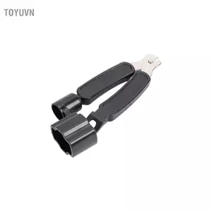 toyuvn Btuty Bộ cuộn dây đàn guitar Công cụ bảo trì 3 trong 1 với Bộ kéo chốt cầu cắt và vải lau để phục hồi phụ kiện điều chỉnh (Bộ đồng thau)