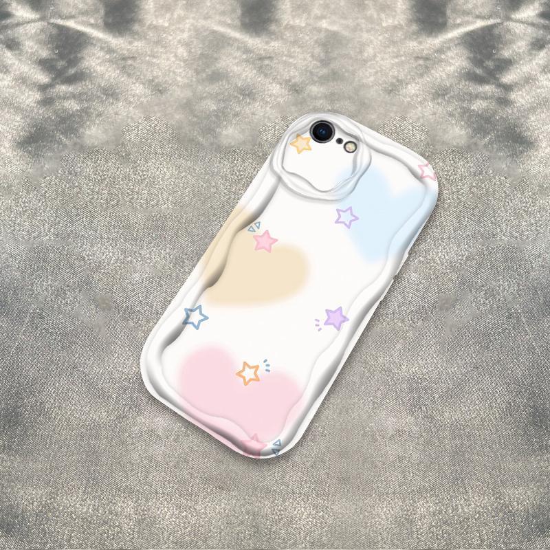 Thích Hợp Cho iPhone 6 6S 6 Plus 6S Plus 7 8 Plus SE 2020 3D Mềm TPU Nơ Tình Yêu Vỏ Điện Thoại Chống Sốc