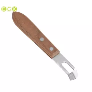1 Máy gọt vỏ chanh bằng thép không gỉ Dụng cụ gọt vỏ trái cây chống ăn mòn Thân thiện với môi trường Tay cầm bằng gỗ chống rỉ Dụng cụ nhà bếp Paring Nice