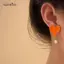 AqToCna Pháp Retro Tranh Sơn Dầu Nhiều Màu Sắc Bất Đối Xứng Ngọc Trai Thả Bông Tai Nữ Cô Gái Thời Trang Độc Đáo Lãng Mạn Món Quà Trang Sức AqToCna