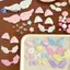 10 Chiếc Hoạt Hình Dễ Thương Cánh Nơ Ngôi Sao Thẻ Trang Trí Ngọt Ngào DIY Handmade Kẹp Tóc Phụ Kiện Quà Tặng DIY Chất Liệu May Đẹp