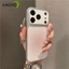 Ốp điện thoại màu đỏ dần dần dễ thương cho Redmi 15 15C 14C 14R 13 13C 13R 12 12C 12R 11A 10 Prime Power 10A 10C 5G 4G Ốp lưng bằng da PU sang trọng Vỏ mềm chống rơi
