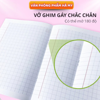 Combo 10 Quyển Tập Vở Học Sinh Tí Hon Capybara 96 Trang – Vở 4 Ô Ly A5 (60–100gsm)