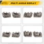 1JV471J3AA 1JV461J3AA 5HR411J3AK 5HR421J3AK Nội Thất Bên Trong Tay Nắm Cửa Kéo forJeep Grand 2005-2011 Kaki