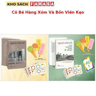 Sách - Cô Bé Hàng Xóm Và Bốn Viên Kẹo (Nguyễn Nhật Ánh) - Bìa Cứng/ Bìa Mềm - Tặng Kèm Bookmark + Sticker