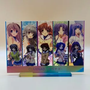 CLANNAD Anime Acrylic Stand – Kotomi & Nagisa, 10x15cm, Quà tặng trang trí máy tính để bàn