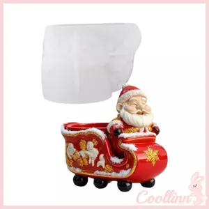 COO Có Thể Tái Sử Dụng Ông Già Noel Trồng Khuôn Silicon Cho Nhựa Xi Măng Đúc Bê Tông Và Ngày Lễ Thủ Công Dự Án