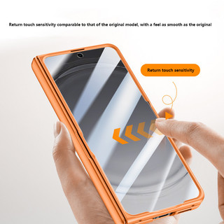 360° Ốp Da PU Bảo Vệ Toàn Diện Cho OPPO Find N6 Find N5 Vỏ Chống Sốc Tích Hợp Kính Cường Lực & Ống Kính Hợp Kim