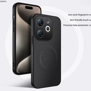 Vỏ Chống Sốc Cho Tecno Spark Go 2024 20 20C Luxury Matte Case Vỏ Sạc Không Dây Kinh Doanh