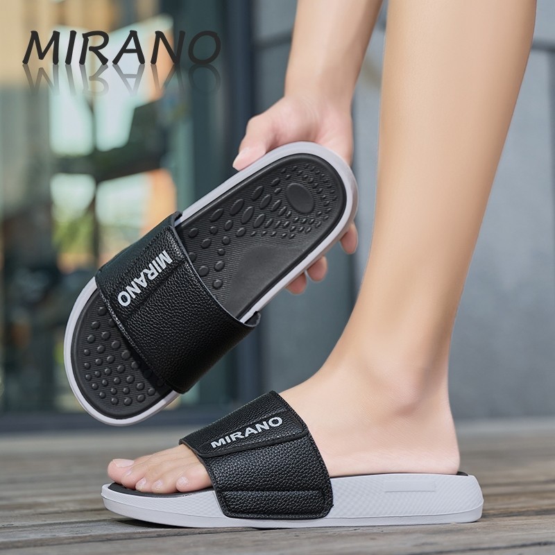 Mirano Dép Giày Sandal Nam EVA Nhẹ Chống Trơn Trượt, Da Nhân Tạo Trên, Thoải Mái Thoáng Khí Khi Đeo