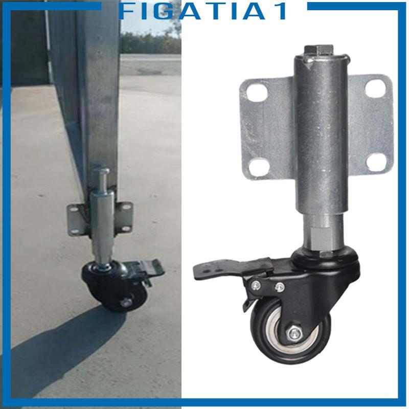 Cổng Bánh Xe Hỗ Trợ Bánh Xe Giảm Sốc Với 360 Xoay Có Thể Thu Vào Lò Xo Tải Cổng Caster Cho Cổng Gỗ Ngoài Trời