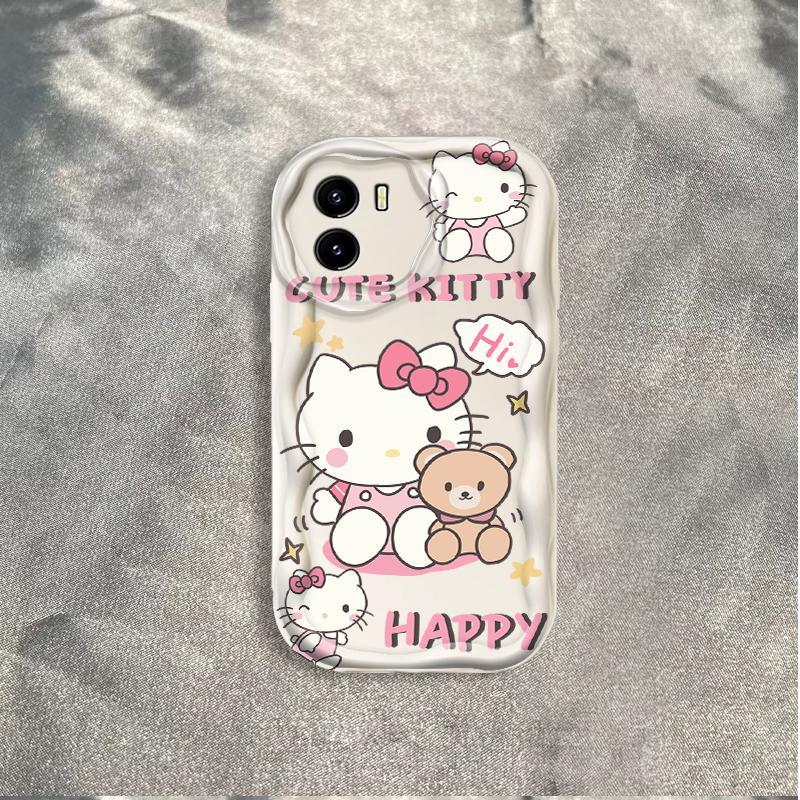 Thích hợp cho Redmi A1 A2 Plus 3D TPU mềm Kitty Rilakkuma Vỏ điện thoại chống sốc