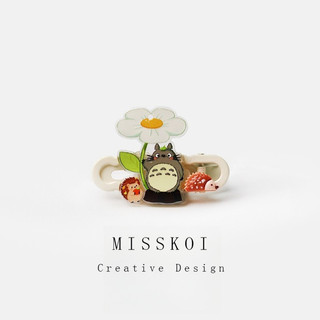MISMEMO Động Vật Hoạt Hình Siêu Dễ Thương Hàng Xóm Của Tôi Totoro Kẹp Tóc Bên Dễ Thương Nổ Độc Đáo Gãy Kẹp Tóc Hàng Ngày Tất Cả Trận Đấu Đầu Phụ Kiện