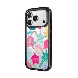 CASECASE X Nhiều Màu Sắc Hoa Sao Biển Đen / Bầu Trời Xanh / Hồng Fizz Kẹo Bộ Sưu Tập Màu Sắc Trong Suốt Cứng Từ Hút Tác Động Cho Apple IPhone 13 14 15 16 17Pro Max Plus Có Hộp