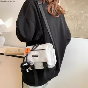 Dụng Cụ Nhật Bản Túi Nhỏ Nam Phiên Bản Hàn Quốc Thường Ngày Phù Hợp Với Niche Retro Đeo Vai Túi Hợp Thời Trang Nhẹ Túi Điện Thoại Di Động Nữ
