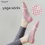 Bigapple Chuyên Nghiệp Nữ Yoga Tất Chống Trơn Trượt Thoáng Khí Pilates Ballet Khiêu Vũ Tất RDG