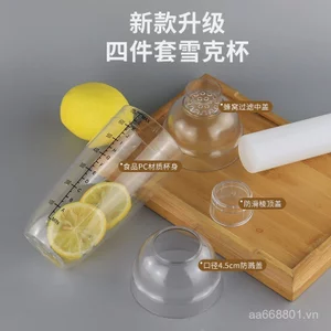 Dụng cụ làm trà chanh làm bằng tay Bộ đầy đủ Bình lắc cốc trộn Blizzard Shaker DIY Trà sữa Đồ uống chuẩn bị CYSJ