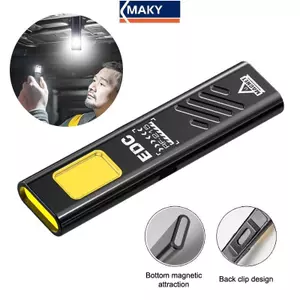Móc khóa đèn pin sạc LED 550LM mini di động có nam châm, tiện dụng cho công việc và tình huống khẩn cấp như lũ lụt tại Việt Nam