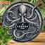CIFbuy Kraken Gia Vị Rum Bạch Tuộc Vintage Kim Loại Ký Tròn 8 Inch Nhôm Treo Tường Nghệ Thuật Nhà Thanh Quán Rượu Trang Trí