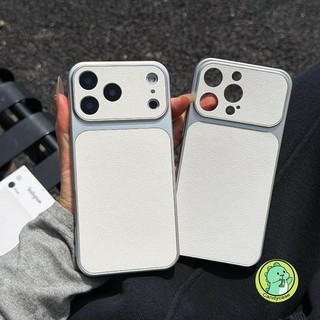 Ốp Điện Thoại Da PU Dễ Thương Cho Xiaomi 17 Pro Max 15 15T 14 14T 13 13T 12 Ultra 12T 12S 12X Mi 11i 11X 11 Lite Pro 5G 4G Vỏ Sang Trọng Ins Phong Cách Đơn Giản Da Cừu 3D Vỏ Mềm