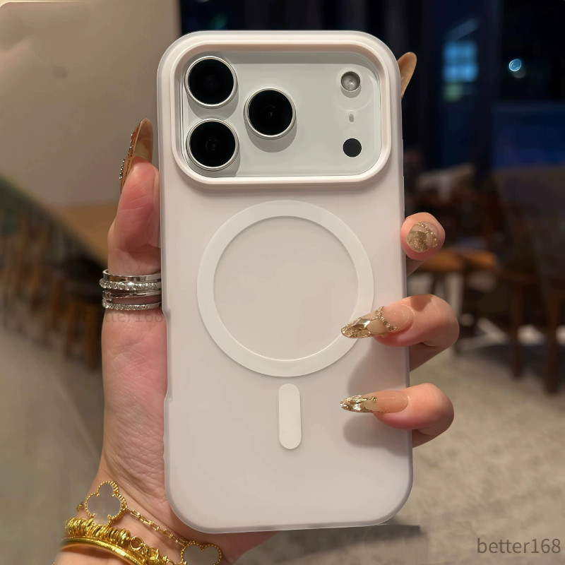 Ốp Lưng Từ Tính Cho IPhone 16 15 14 Pro Max Nhiều Màu Chống Sốc Bảo Vệ Camera Thời Trang Cao Cấp