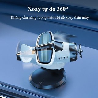 Bảng điều khiển ô tô Máy bay trang trí chạy bằng năng lượng mặt trời 360 xoay ABS Phụ kiện nội thất ô tô nhiều màu