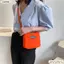 Túi xách nhỏ CPINCP, Túi đeo chéo chữ vải chất lượng cao, Túi vuông nhỏ màu trơn Túi xô thời trang