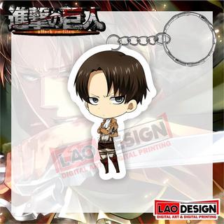 Gantungan Kunci Captain LEVI ACKERMAN Shingeki no Kyojin - Key Chain Shingeki no Kyojin - Ganci Attack On Titan