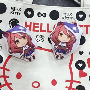 Umamusume Búp Bê Kawaii Móc Khóa Báo Chí Âm Thanh Sang Trọng Móc Khóa Cho Túi Ba Lô Dễ Thương Gam Thời Trang Mặt Dây Chuyền Phụ Kiện Quà Tặng
