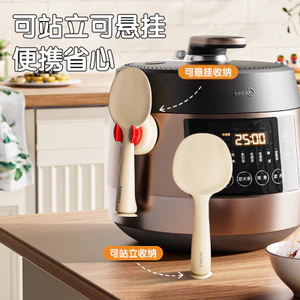 Cốc Hút Thìa Cơm Có Thể Đứng Có Thể Treo Cốc Hút Đôi Tường Nhà Bếp Không Đục Lỗ Bảo Quản Thìa Cơm Để Bàn Hút Cốc Đứng Không Thể Rơi Xuống EMIH