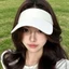 Ice Silk Flat Top Short Beanie - Phụ kiện ngoài trời - Mũ chống nắng rỗng - Tấm che thể thao chống tia cực tím mùa hè - Dây đeo có thể điều chỉnh Mũ chống nắng [Giao hàng miễn phí]