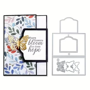 Chủ Đề Bướm Handmade Thiệp Chúc Mừng Handmade DIY Kim Loại Carbon Cắt Thép Khuôn Sổ Lưu Niệm Dập Nổi Khắc Bản Mẫu DIY Album Ảnh Thiệp Chúc Mừng Cắt Chết Giấy Dụng Cụ Nghệ Thuật